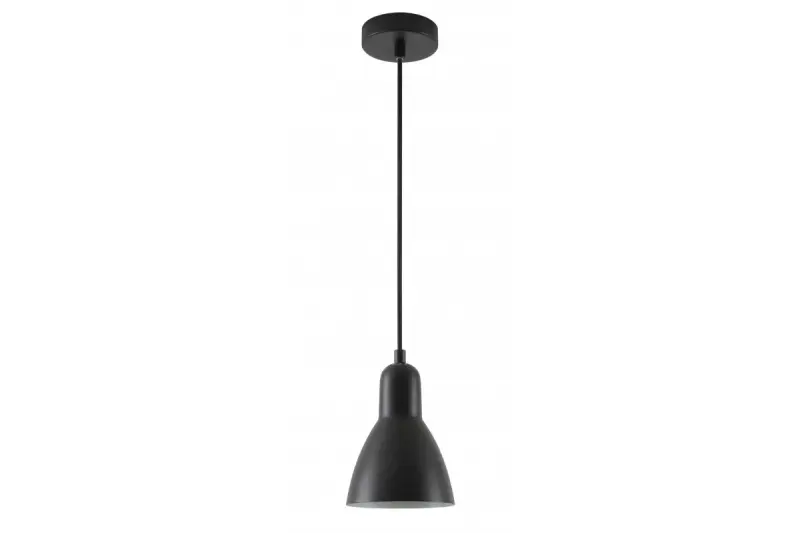 Decor Etore schwarze Pendelleuchte mit schwarzem Kabel  2072