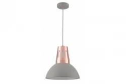 Decor Artemia Pendelleuchte mit Industrie-Optik Grau, 34,5 cm Durchmesser 2447