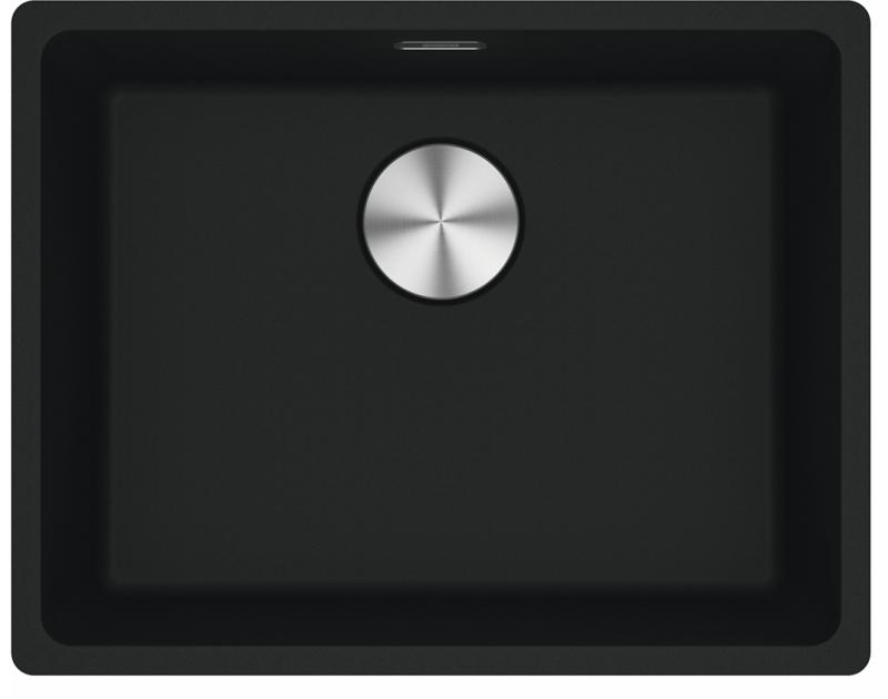 Franke Maris MRG 110-52 Fragranite Mattschwarz Unterbau-Spüle