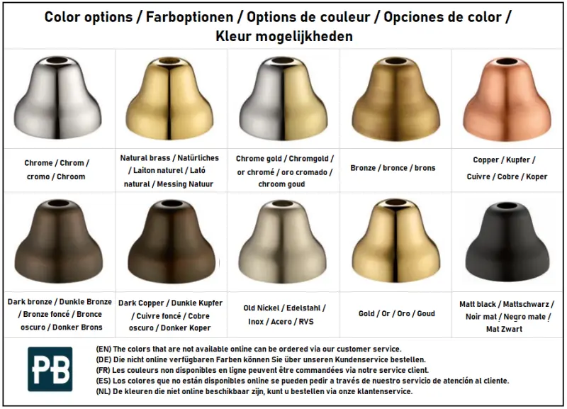 PB Classic Nostalgic Wandanschlussbogen Duschschlauchanschluss, Bronze 1208958332