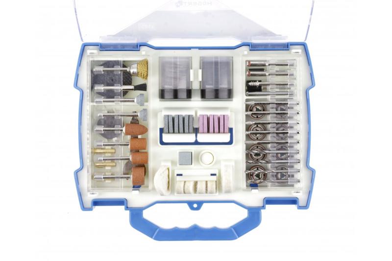 Hoegert Set mit Ersatzteilen für den Mini-Schleifer, 155 Stück. 1208960202