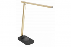 Decor Desktop lamp Bressi 8W 450lm AC220-240V 3-CCT Wireless Charging USB PF>0 5 RA>80 Black / Gold 1208962479