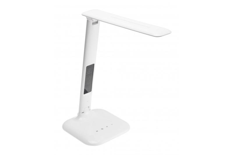 Decor Tischlampe GALACTIC LED 5W 240lm AC220-240V 50/60Hz wechselbare Farben (3000K 4000K 6000K) Kalender Wecker Thermometer weißer Körper 1208962484