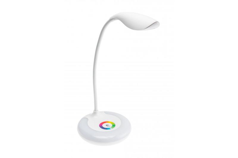 Decor Tischlampe GALACTIC LED 5W 240lm 5V DC 4000K RGB-Basis USB-Ladung weißer Körper 1208962485
