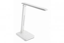 Decor IZUKA LED-Schreibtischlampe 6W 400lm AC220-240V 50/60Hz CCT induktives Ladegerät weiß 1208962496