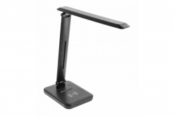 Decor IZUKA LED-Schreibtischlampe 6W 400lm AC220-240V 50/60Hz CCT induktives Ladegerät schwarz 1208962497