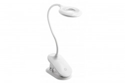 Decor Schreibtischlampe RINGO 4W 200lm. DC5V 1A 3000K-6000K 3-CCT bat.1200 mAh Ra>80 dimmbar weiß 1208962507