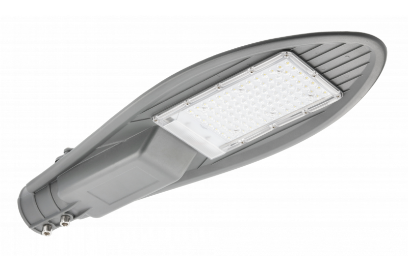 Straßen- und Park-LED-Lampe PARKER III, 80W, 8000lm, AC220-240V, 50/60Hz, IP65, 4000K, grau 1208963101