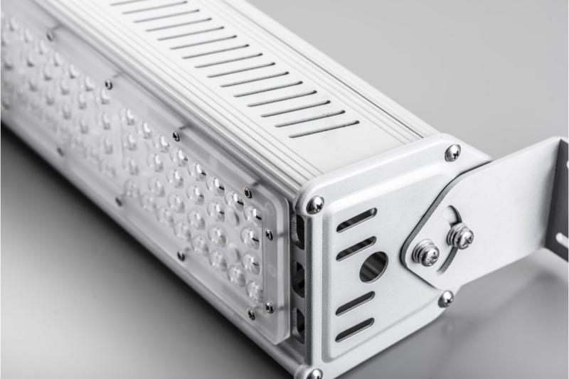 TEKSAS LED Highbay Lampe, 100W, 12000lm, AC100-240V, 50/60Hz, IP 65, Strahlungswinkel 60o, 4000K, grau 1208963207