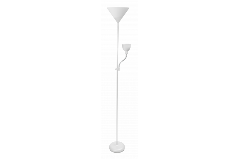 Decor Stehlampe BENFICA 2 max 60W-E27 max 40W-E14 AC220-240V 50/60Hz weiß 1208963345