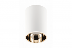 Decor Deckenleuchte ARIES PC 73x105mm IP20 max 20W rund weiß/gold 1208963819