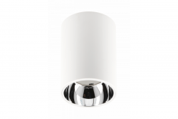 Decor Deckenleuchte ARIES PC 73x105mm IP20 max 20W rund weiß/chrom 1208963821