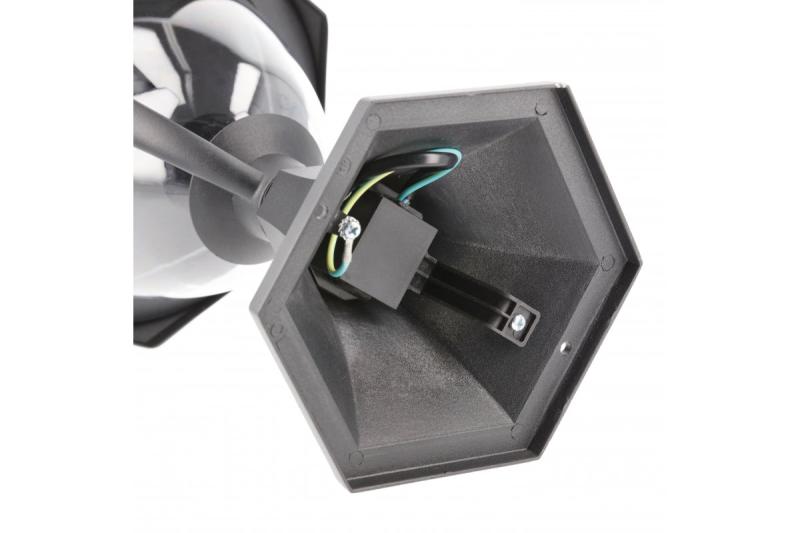 Decor Gartenleuchte GRANDE-P 31 E27 MAX.60W IP54 AC220-240V 50-60Hz Pfosten schwarz 1208963886