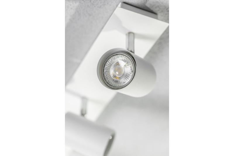 Decor Deckenleuchte VENETO IP20 max. 20W 2 x GU10 rund weiß 1208964037