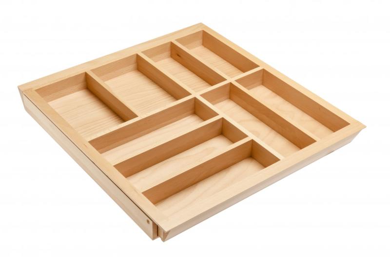 Decor Cutle Besteckkästen Küche Verstellbarer Besteck-Organizer 1208966292