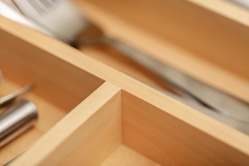 Decor Cutle Besteckkästen Küche Verstellbarer Besteck-Organizer 1208966292