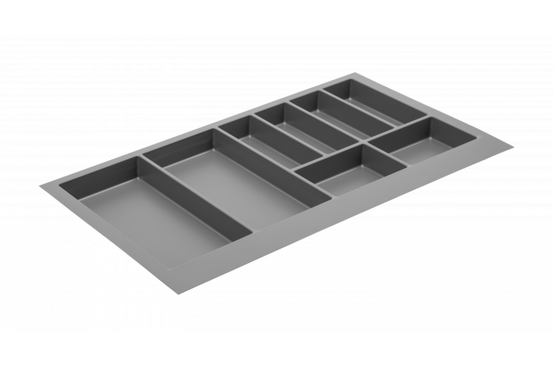 Decor Cutle Besteckkasten Einsatz für Küchenschublade 900 Anthrazit 1208966382