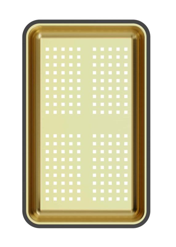 Quadri goldener Resteschale 38x23 cm für Newport Spülbecken 1208967506