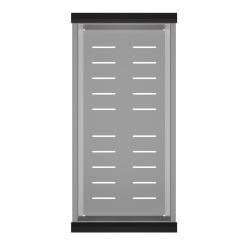 Quadri Edelstahl-Restenbehälter 425x200mm für die Spülbecken 1208967516