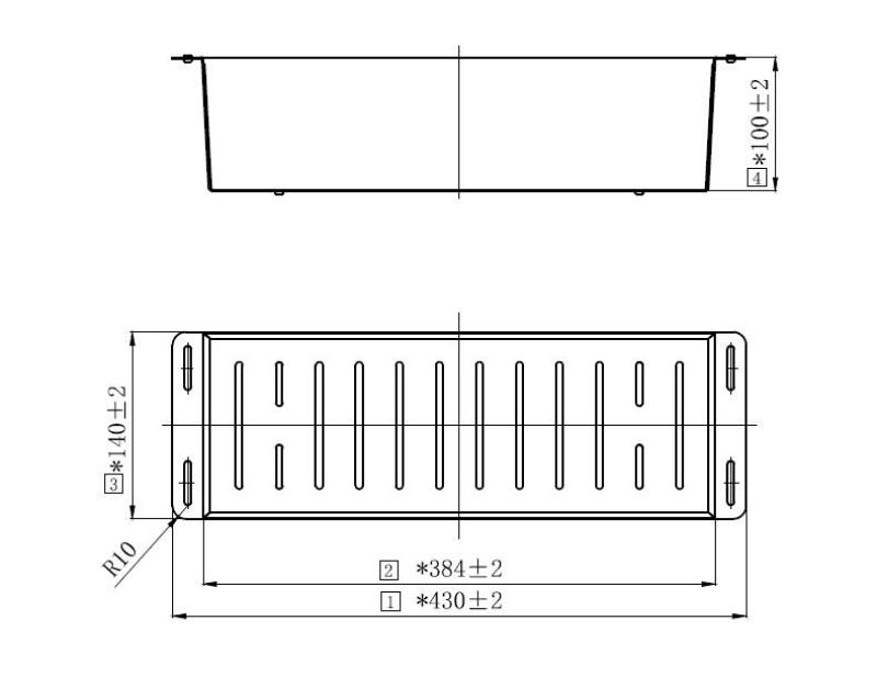Pure.Sink Exclusivo Einsatz für Spülbecken Gun Metal COL-GunMetal