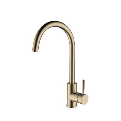 Pure.Sink Elite Steel Stream Küchenarmatur PVD gebürstetes Gold PS8044-60