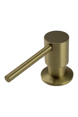 Pure.Sink Elite Steel Shine Einbau Seifenspender PVD gebürstetes Gold von oben nachfüllbar PS9010-60