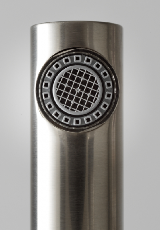 Franke Active Twist Einhebelmischer Edelstahloptik mit Ausziehbarer Brause und Integrierter Abflussbedienung 115.0653.505