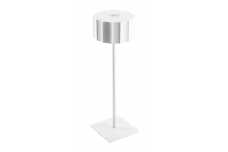 LED-Tischlampe AZELIA, 2,5W, 200lm, DC 5V, 1A, 4000 K, Batterie 4000 mAh, dimmbar, weiß