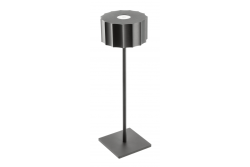 LED-Tischlampe AZELIA, 2,5W, 200lm, DC 5V, 1A, 4000 K, Batterie 4000 mAh, dimmbar, schwarz