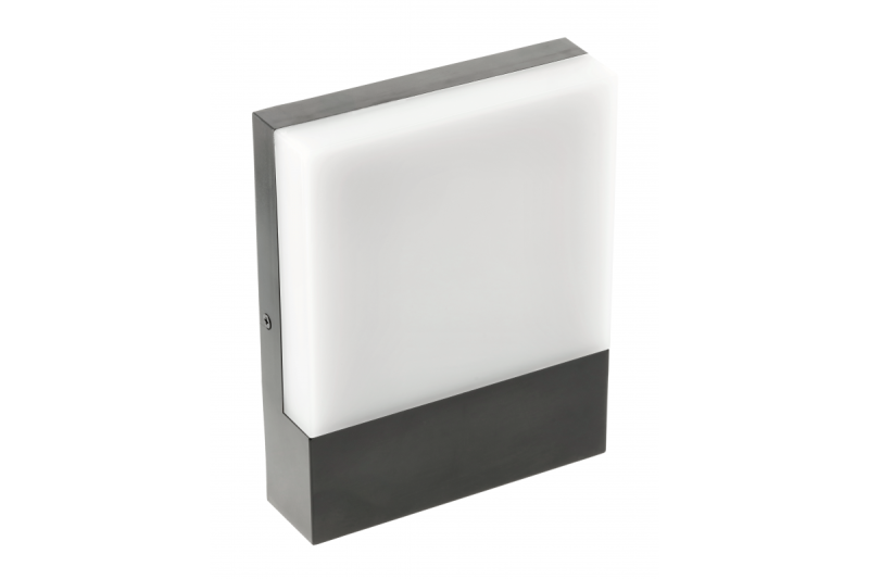 SARO LED-Leuchte 9W, 900lm, IP54, AC220-240V, 50/60Hz,4000K, schwarz