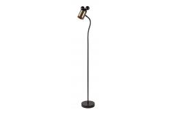 Stehlampe MOUSE, 0086, max.250V, 50/60Hz, 1*E27, max.25 W, IP20, Durchmesser 8 cm, schwarz/gold