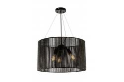 Deckenleuchte FORESTO 2, 5772, AC220-240V, 50/60Hz, 1*E27, max.40W, Durchmesser 50 cm, schwarz