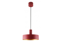 Deckenleuchte SELVIA II, 5518, max. 250V, 50/60Hz, 1*E27, max.40 W, IP20, Durchschnitt 30 cm, rot