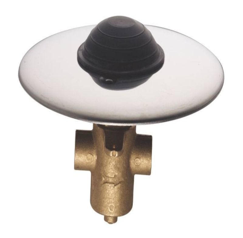 PB Pedal Line Verstecktes Fußpedal Chrom für Bodenmontage 1208969760