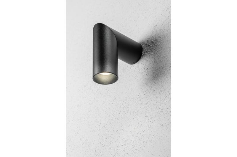 Deckenleuchte VIRGO, max. 250V, 50/60Hz, 57x152mm, IP20, max. 20W, Rund, Schwarz