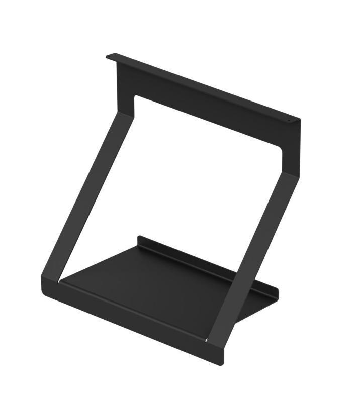 Epka Luxion Set Küchenreling 100 cm mit Zubehör Metall mit verdeckter Befestigung Schwarz 1208969984