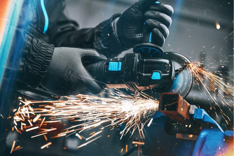 HÖGERT Kabelloser Winkelschleifer 125MM 18V - ohne Akku