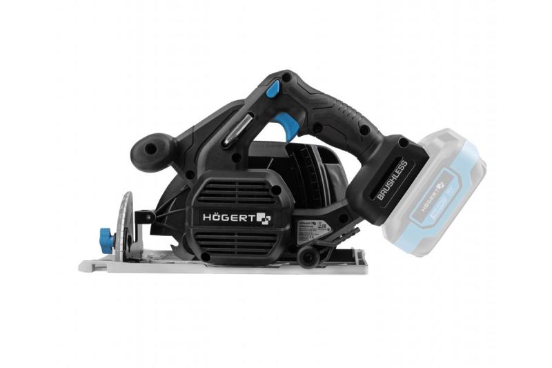 HÖGERT Akku-Kreissäge, 18V, ohne Akku, Staubsaugeranschluss