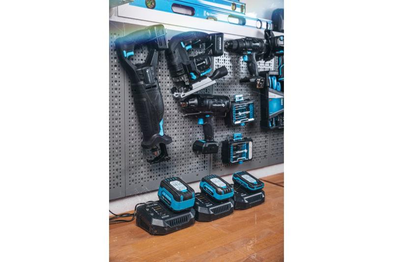 HÖGERT wiederaufladbarer Akku 4,0 Ah 18 V