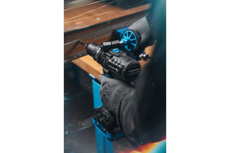 HÖGERT Akku-Schlagschrauberset 200 Nm 18V mit bürstenlosem Motor