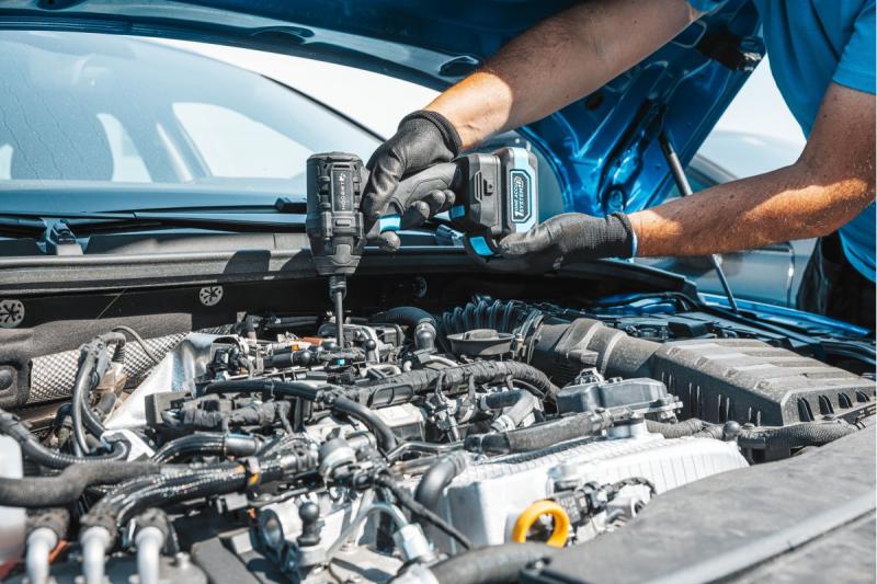 HÖGERT Akku-Schlagschrauberset 200 Nm 18V mit bürstenlosem Motor