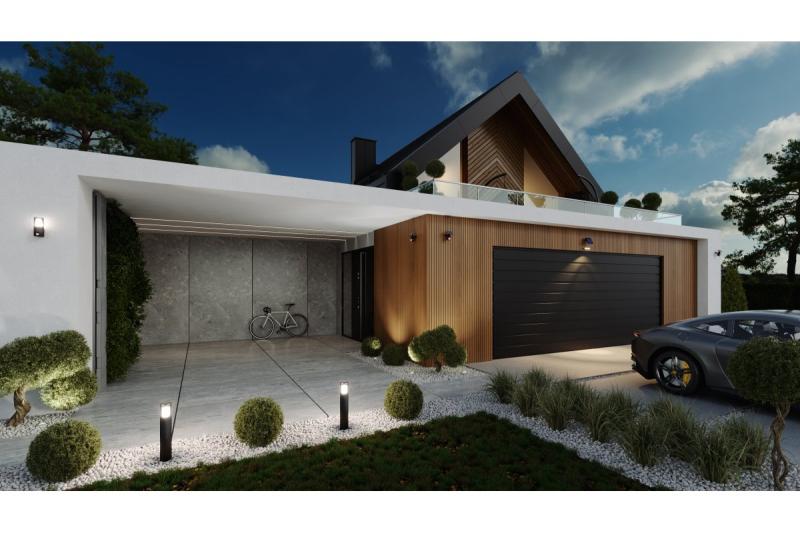 Sonnenflutlicht mit Bewegungs- und Dämmerungssensor GUARDOS, LED, 300lm, 6400K, 1200mAh, IP65, Dummy-Kamera