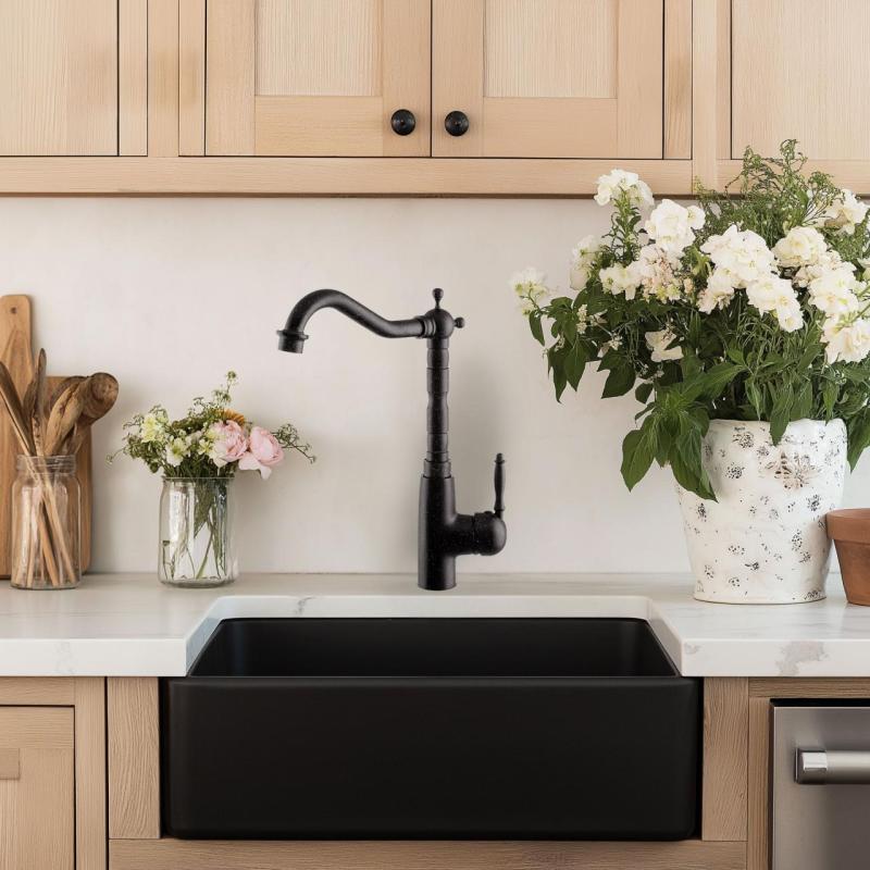 Graniteland Verve Küchenarmatur in Blausteinoptik mit schwenkbarem Auslauf 1208970701