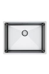Franke Bolero Plus New R10 B2X 210-50-37 Edelstahl Spülbecken Flachbau, Unterbau und Aufbau 50x37 cm 127.0730.521