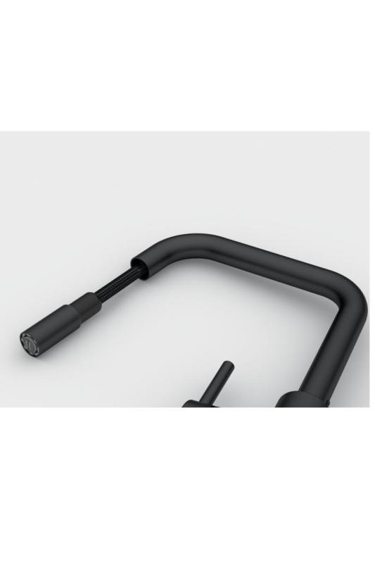 Franke Lina U Küchenarmatur Schwarz Ausziehbarer Auslauf 115.0728.477