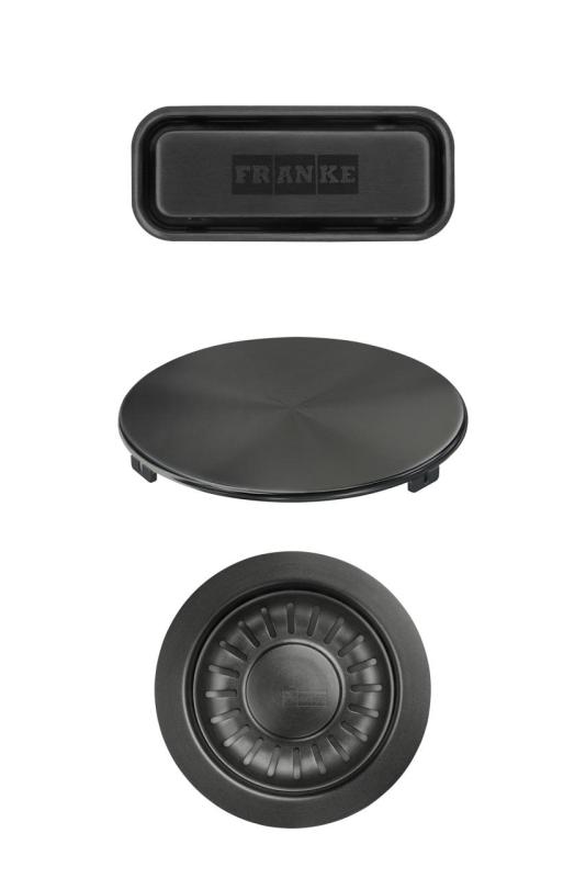 Franke Maris Farbset Abflussset Gun Metal 1208970839