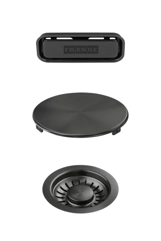 Franke Maris Farbset Abflussset Gun Metal 1208970839