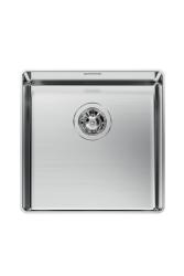 Foster Phantom Slimline Edelstahl Spülbecken 40x40cm Unterbau für keramische Arbeitsplatten 1208971123