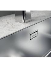 Foster Phantom Slimline Edelstahl Spülbecken 40x40cm Unterbau für keramische Arbeitsplatten 1208971123