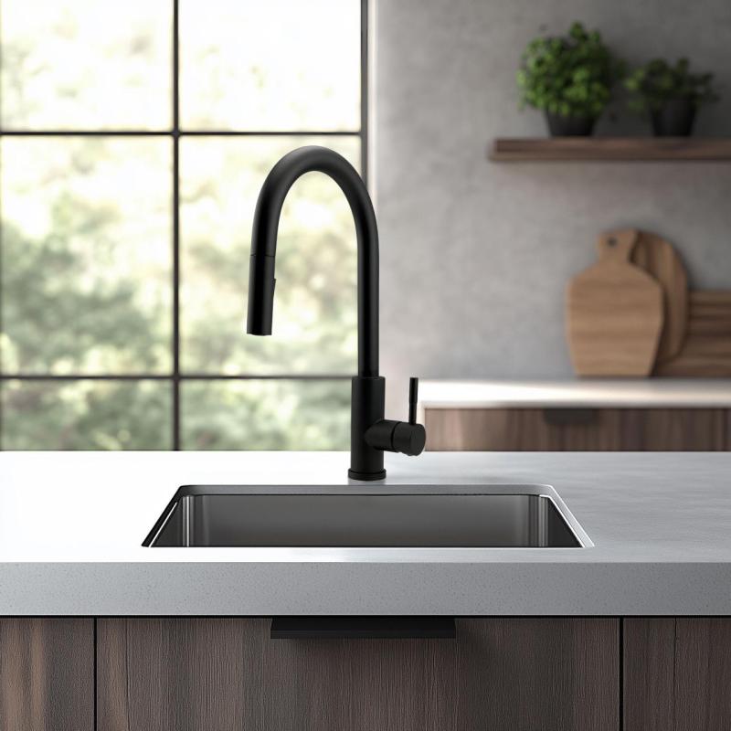 Pure.Sink Exclusivo Edelstahlspüle 34x40 cm 10mm Radius Unterbau, Flächenbündiger Einbau und Aufbau PEX3440-02